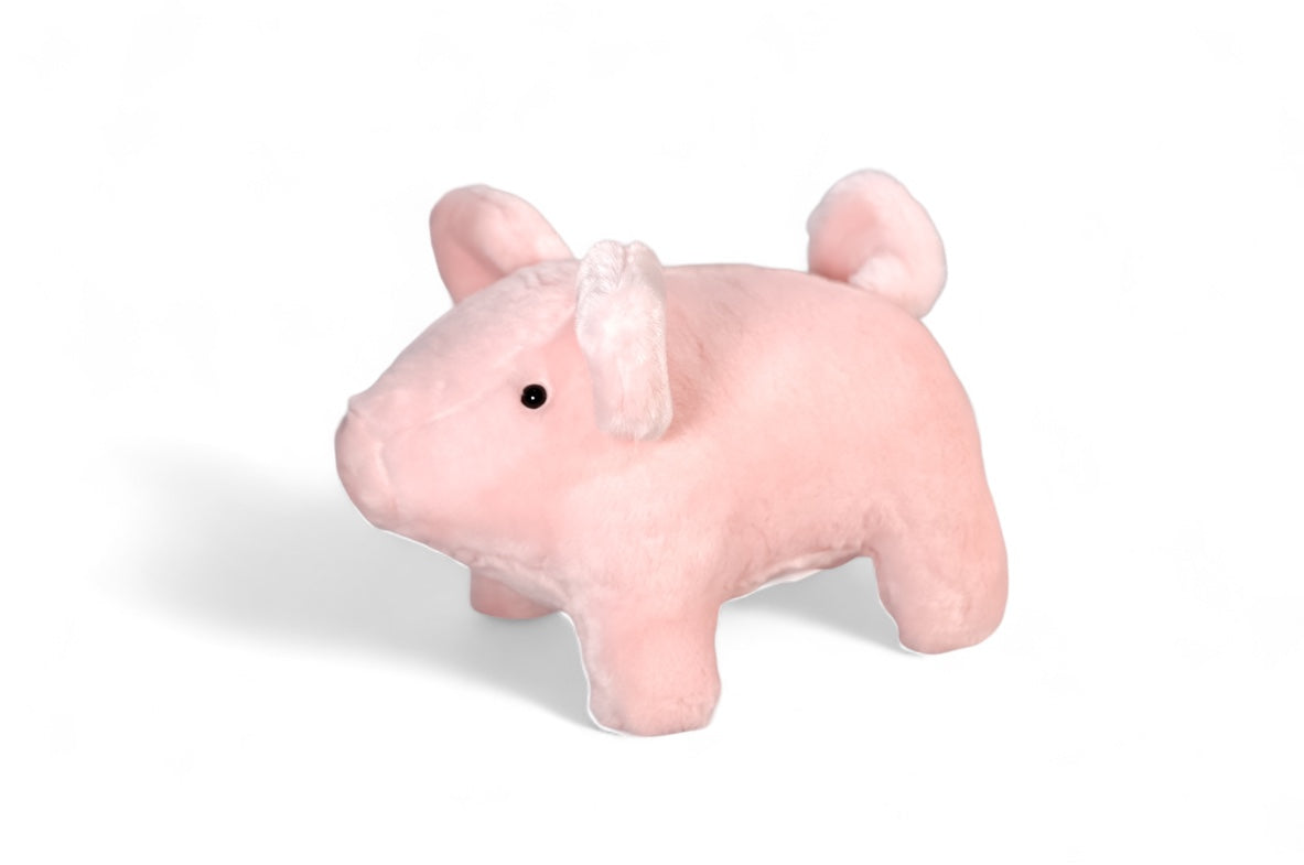 Medium Plush Yorkshire Pig