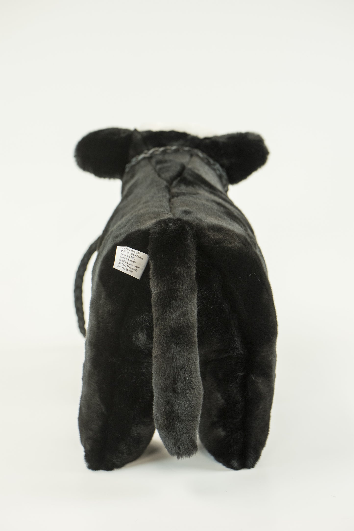 Medium Plush Calf Black Baldy