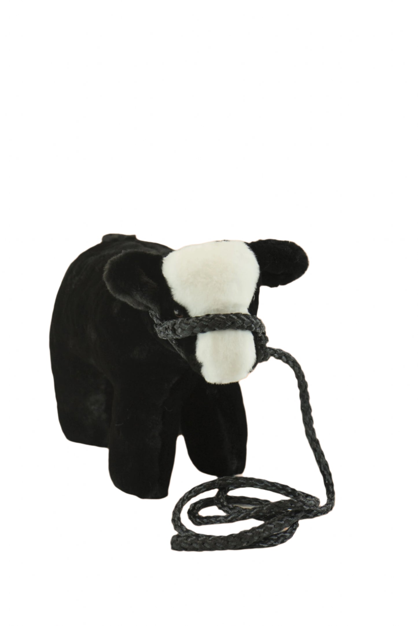 Medium Plush Calf Black Baldy