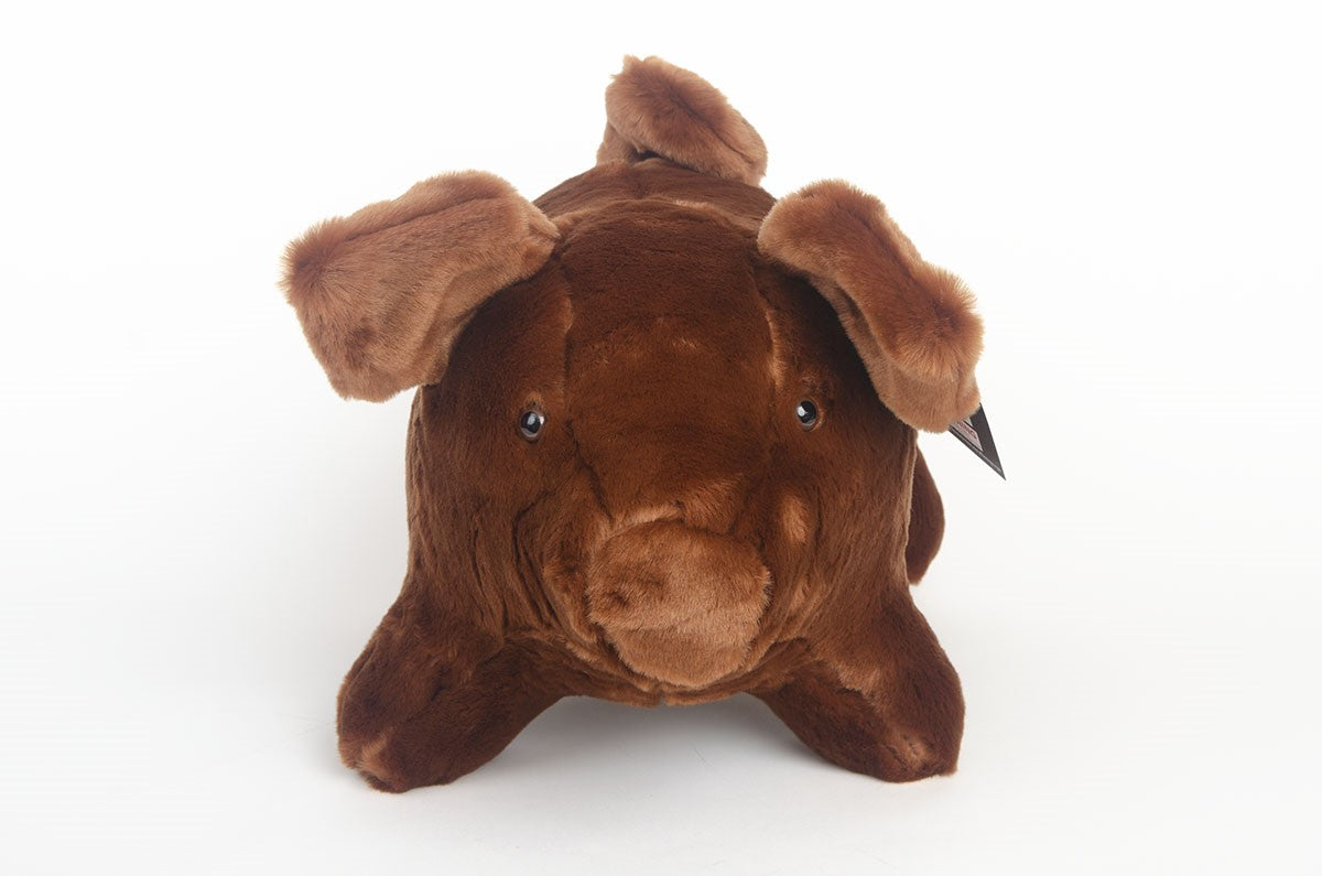 Medium Plush Duroc Pig