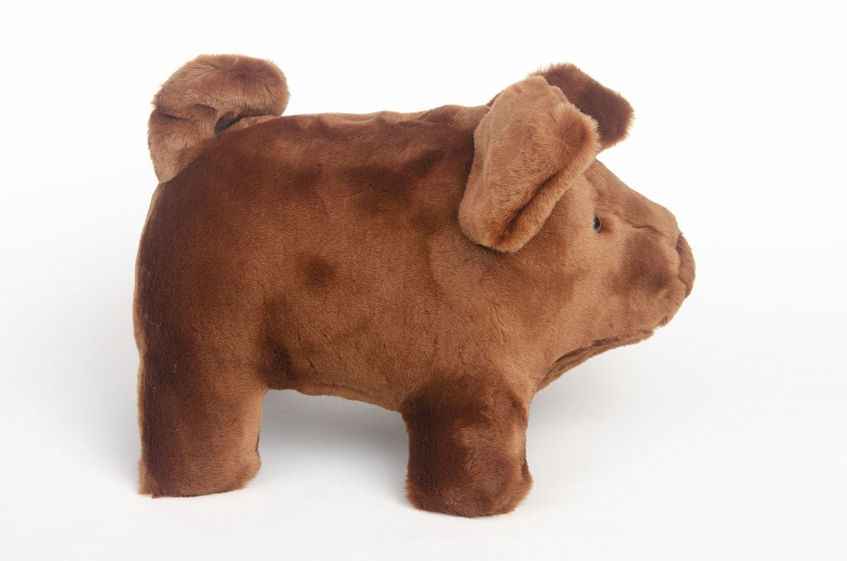 Medium Plush Duroc Pig