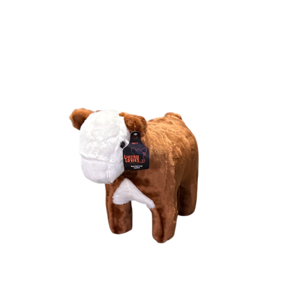 LARGE PLUSH HEREFORD